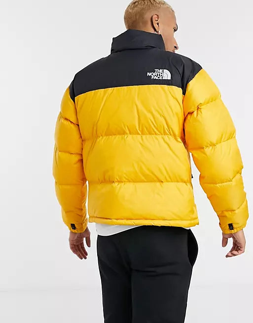 The North Face Yellow Puffer Jacket