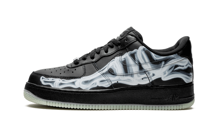 Air Force 1 Low Black Skeleton Halloween – MasterySneakers