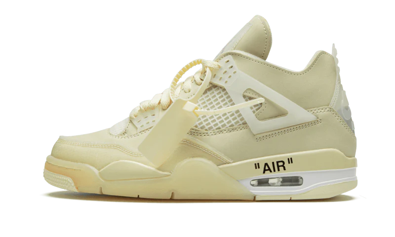 Air jordan 4 off white fashion pastel