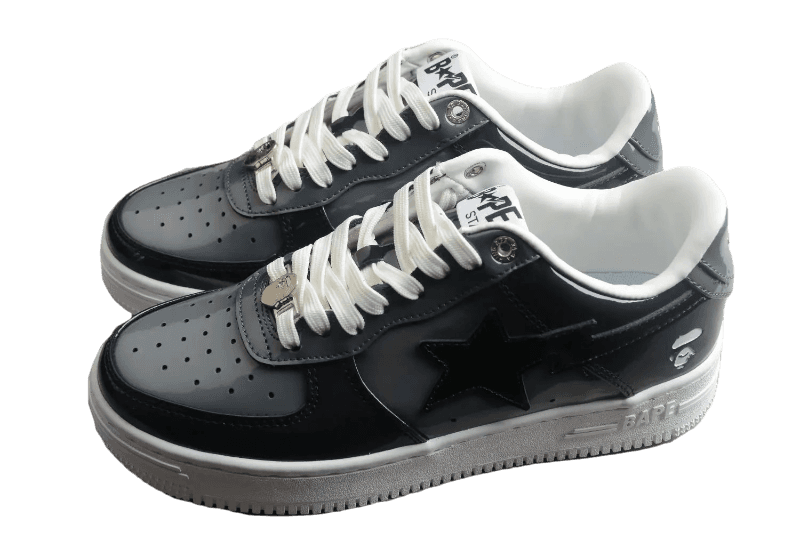 Bape Sta Gray Black