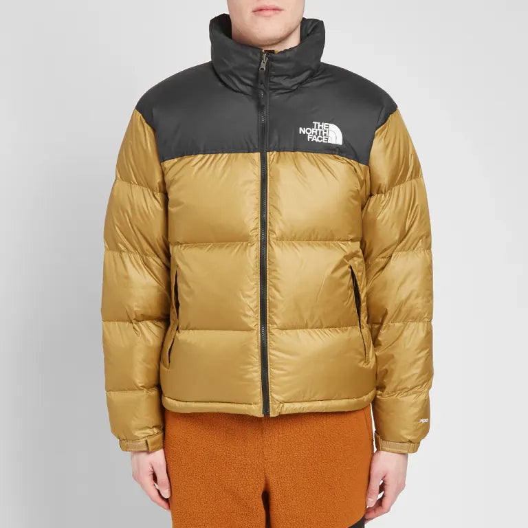 Khaki north face puffer on sale