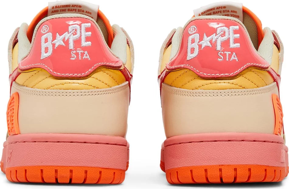 Bape SK8 Sta Orange