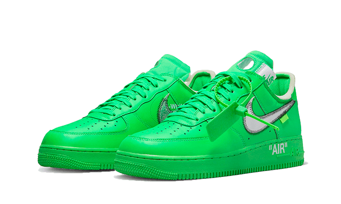 Air Force 1 Low OFF White Light Green Spark