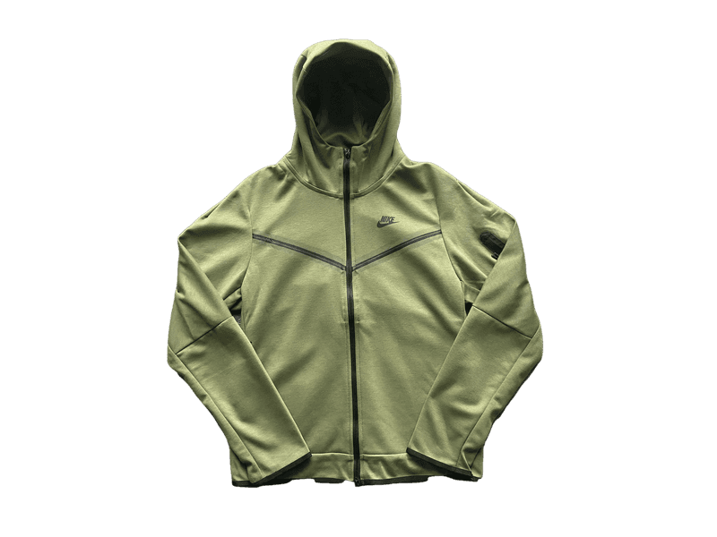 Olive green tech fleece on sale