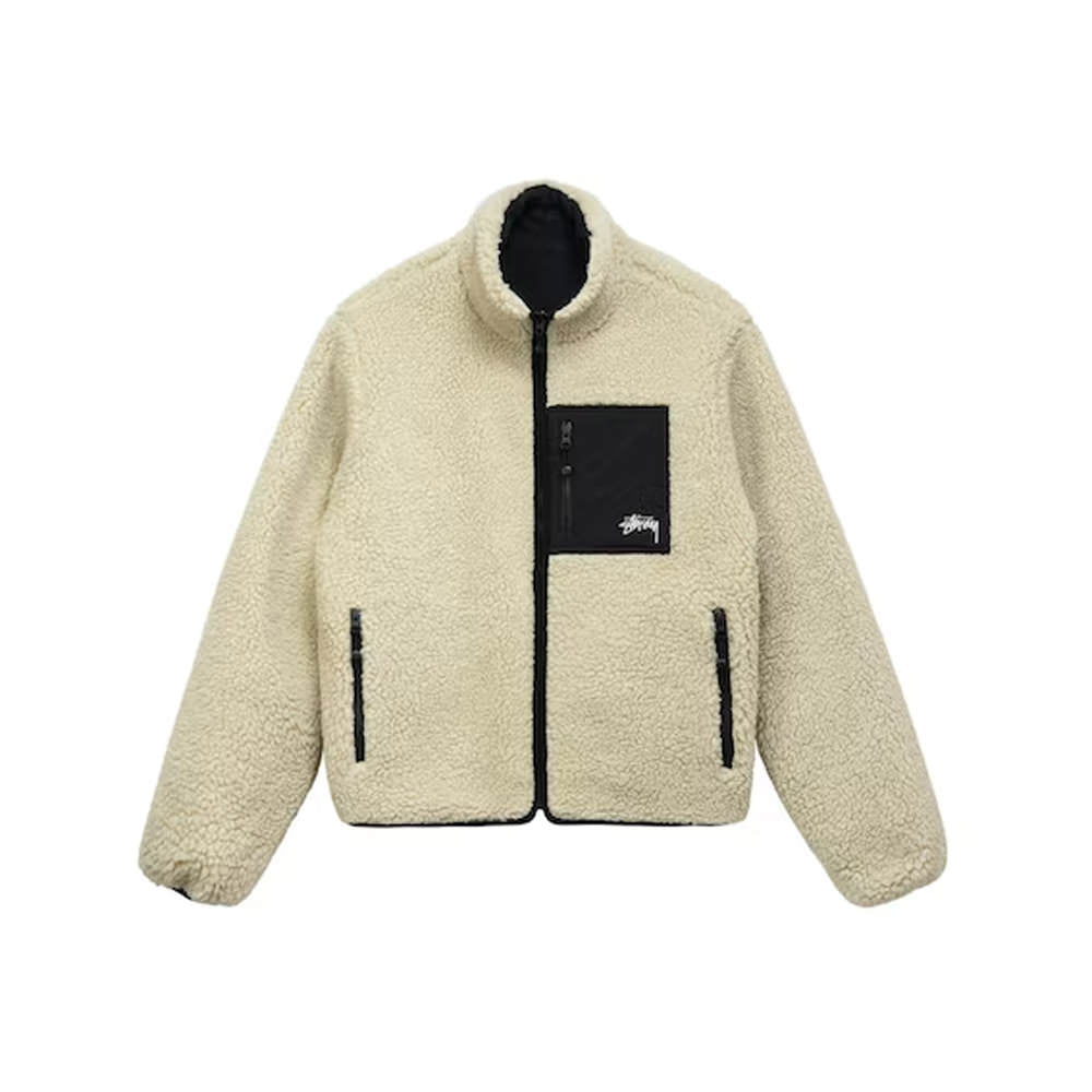 Stussy 8 Ball Sherpa reversible Jacket