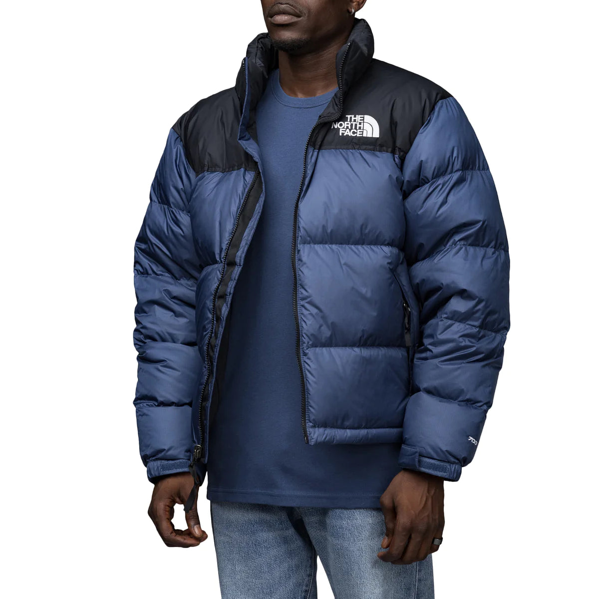 The North Face Dark Blue Puffer Jacket