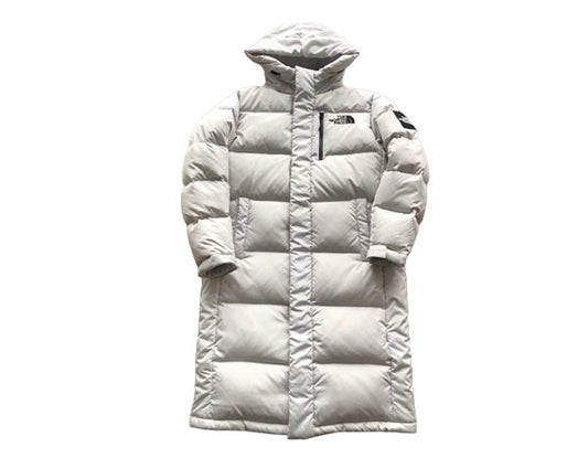 The North Face White Long Puffer Jacket