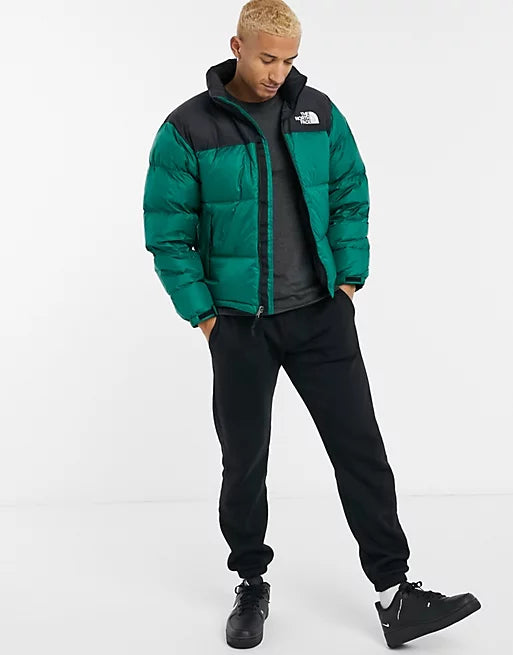The North Face Dark Green Puffer Jacket MasterySneakers