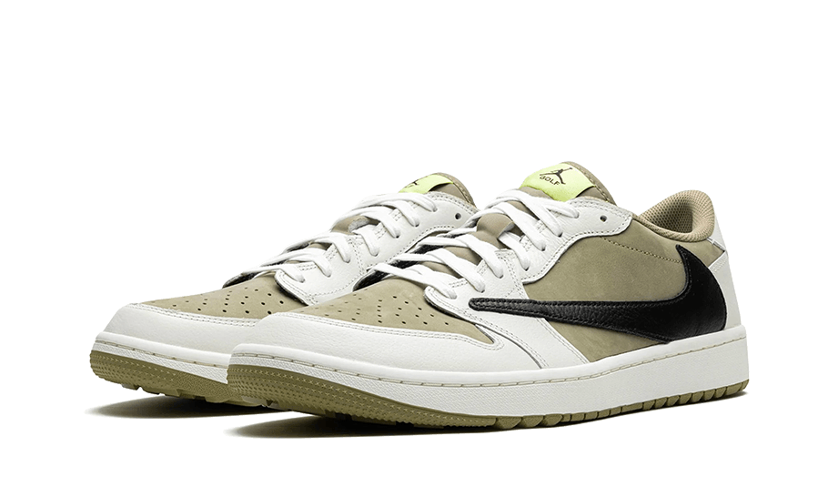 Air Jordan 1 Low Golf Travis Scott Neutral Olive