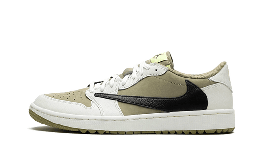 Air Jordan 1 Low Golf Travis Scott Neutral Olive