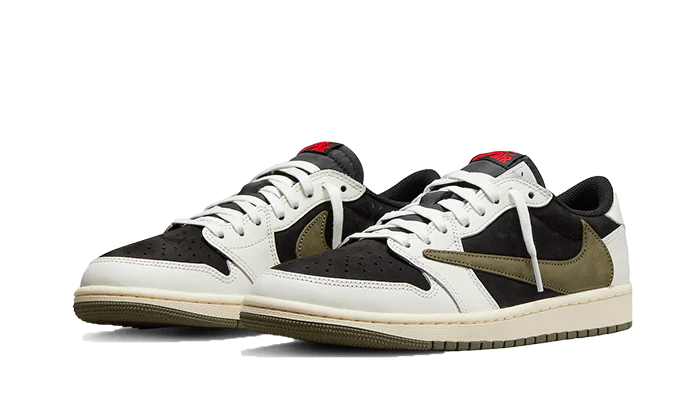 Air Jordan 1 Low Travis Scott Olive – MasterySneakers