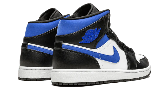 Air Jordan 1 Mid White Black Royal