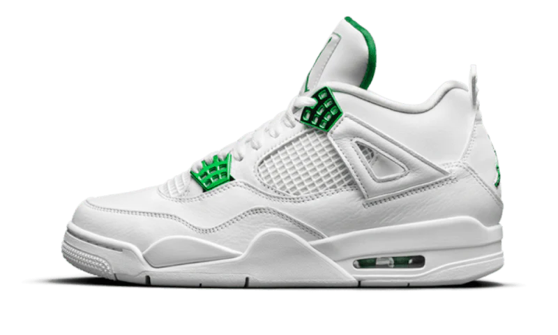 Air Jordan 4 Metalic Green