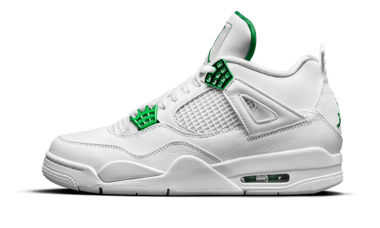 Air Jordan 4 Metalic Green