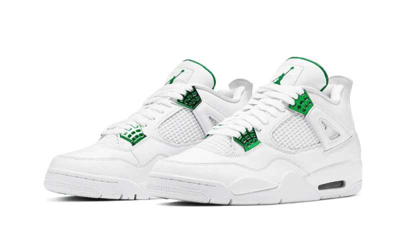 Air Jordan 4 Metalic Green