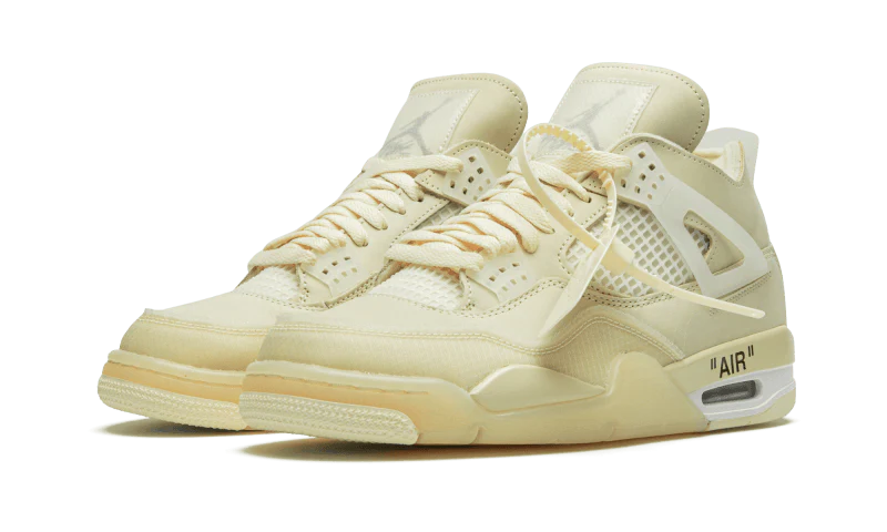 Air Jordan 4 Off White Sail