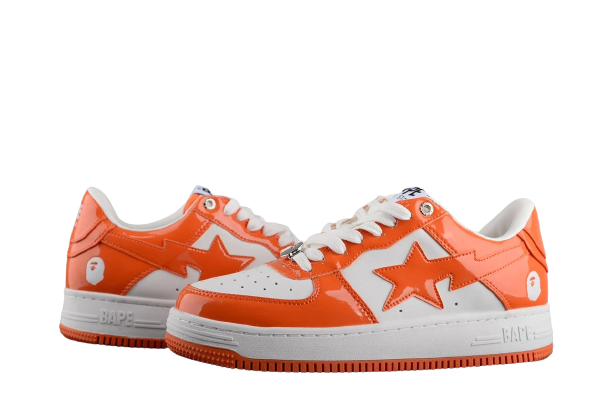 Bape Sta Orange White