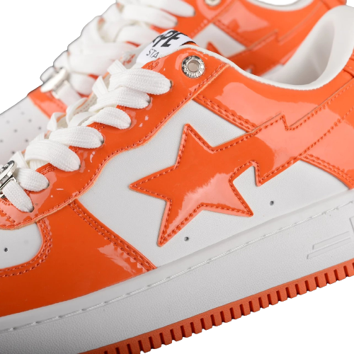 Bape Sta Orange White